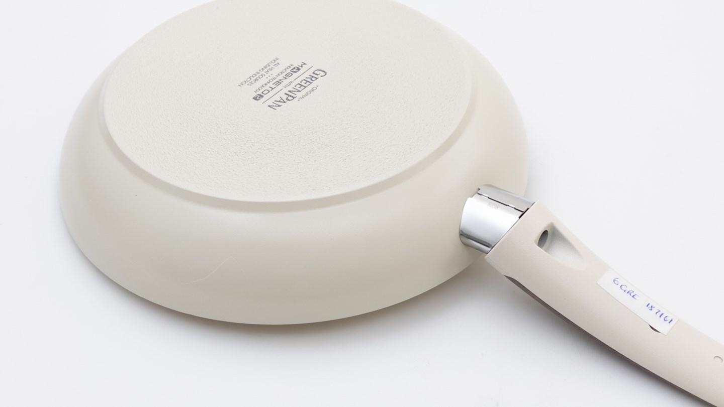 Greenpan Wood-Be Frying Pan Cream White 24cm