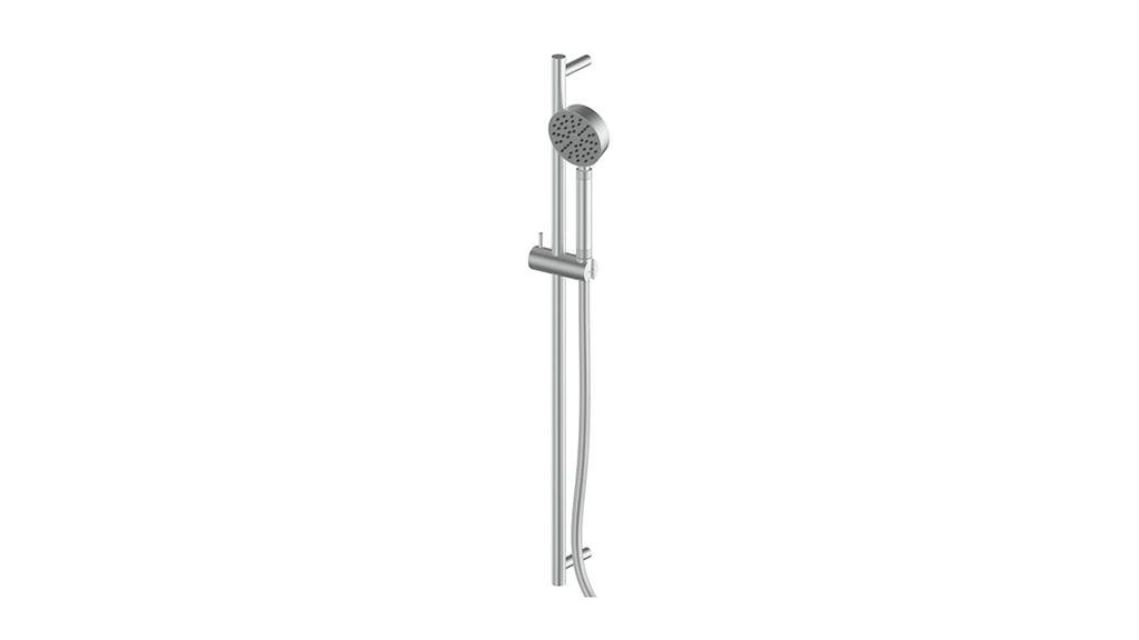 Greens Textura Shower Rail Brushed Stainless 1830003