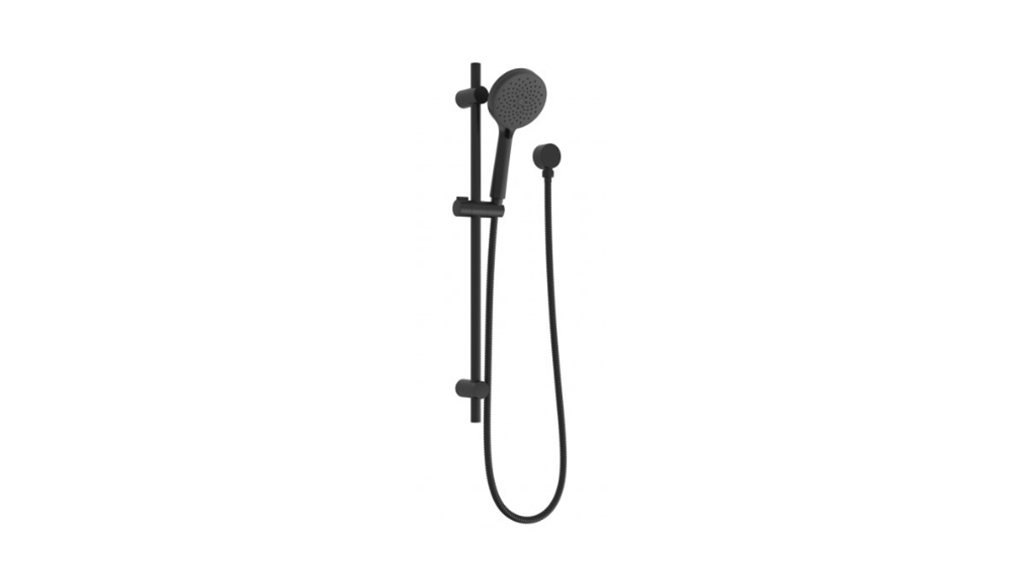 Greens Tundra 3 Function Shower on Adjustable Rail Matte Black 2260007