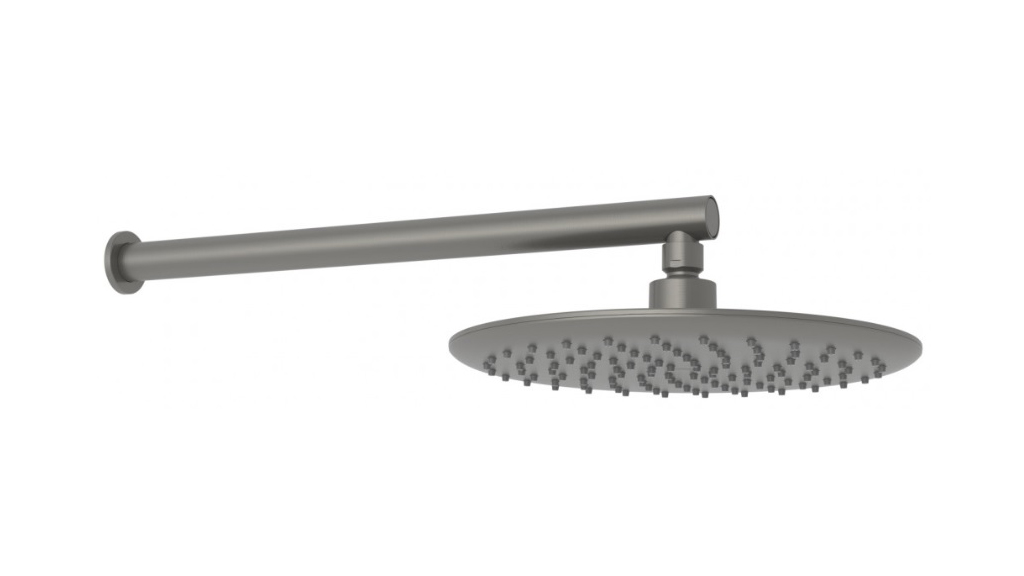 Greens Tundra Overhead Wall Shower Gunmetal 2262009