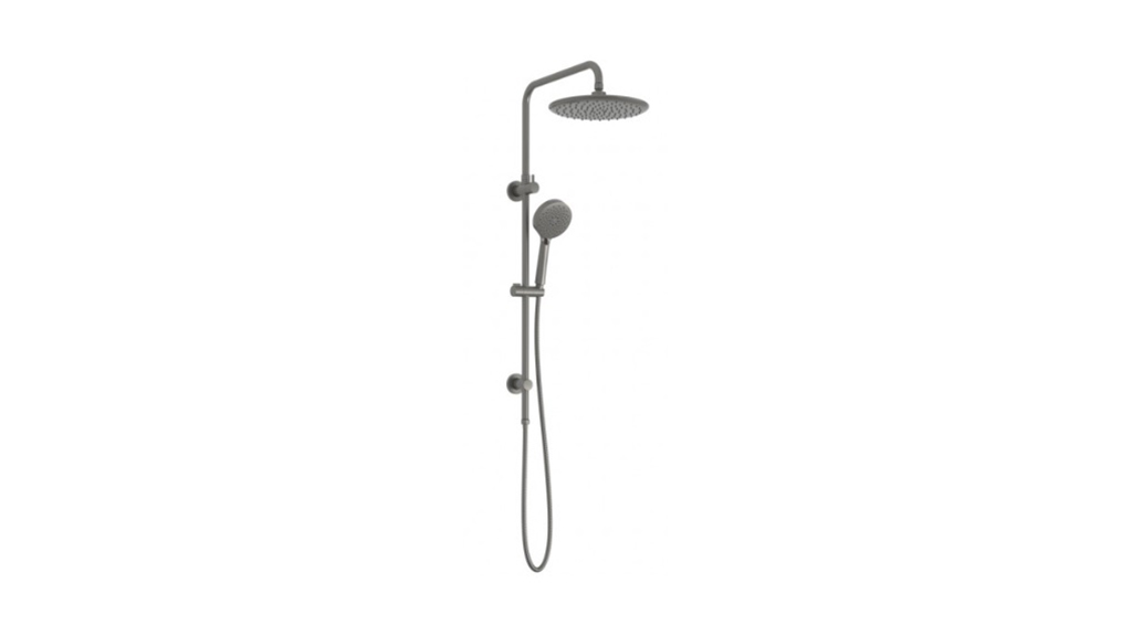 Greens Tundra Twin Shower System Gunmetal 2269009