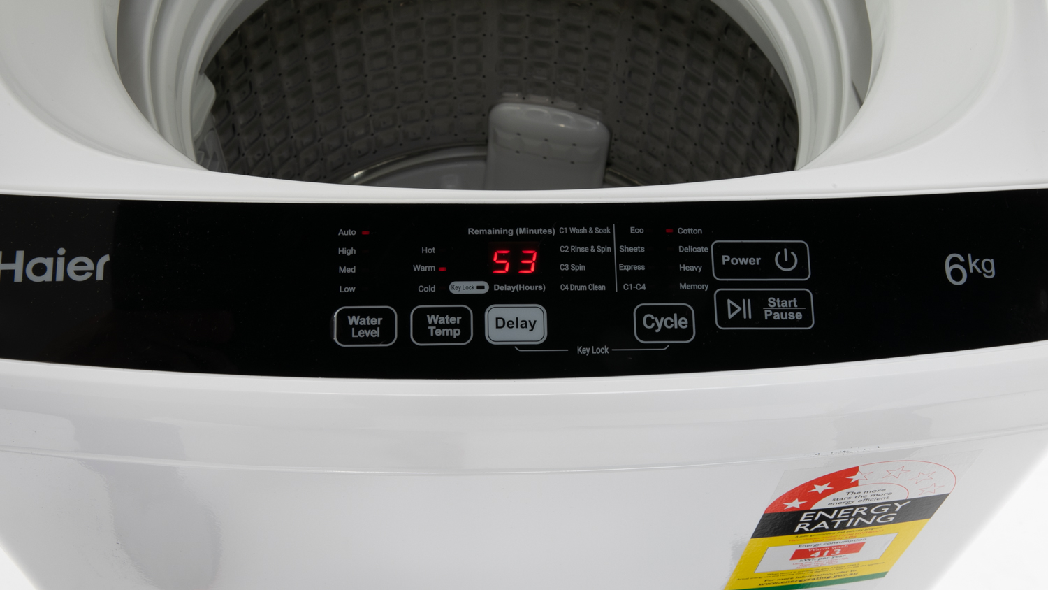 Haier HWT60AA1 Review Washing machine CHOICE