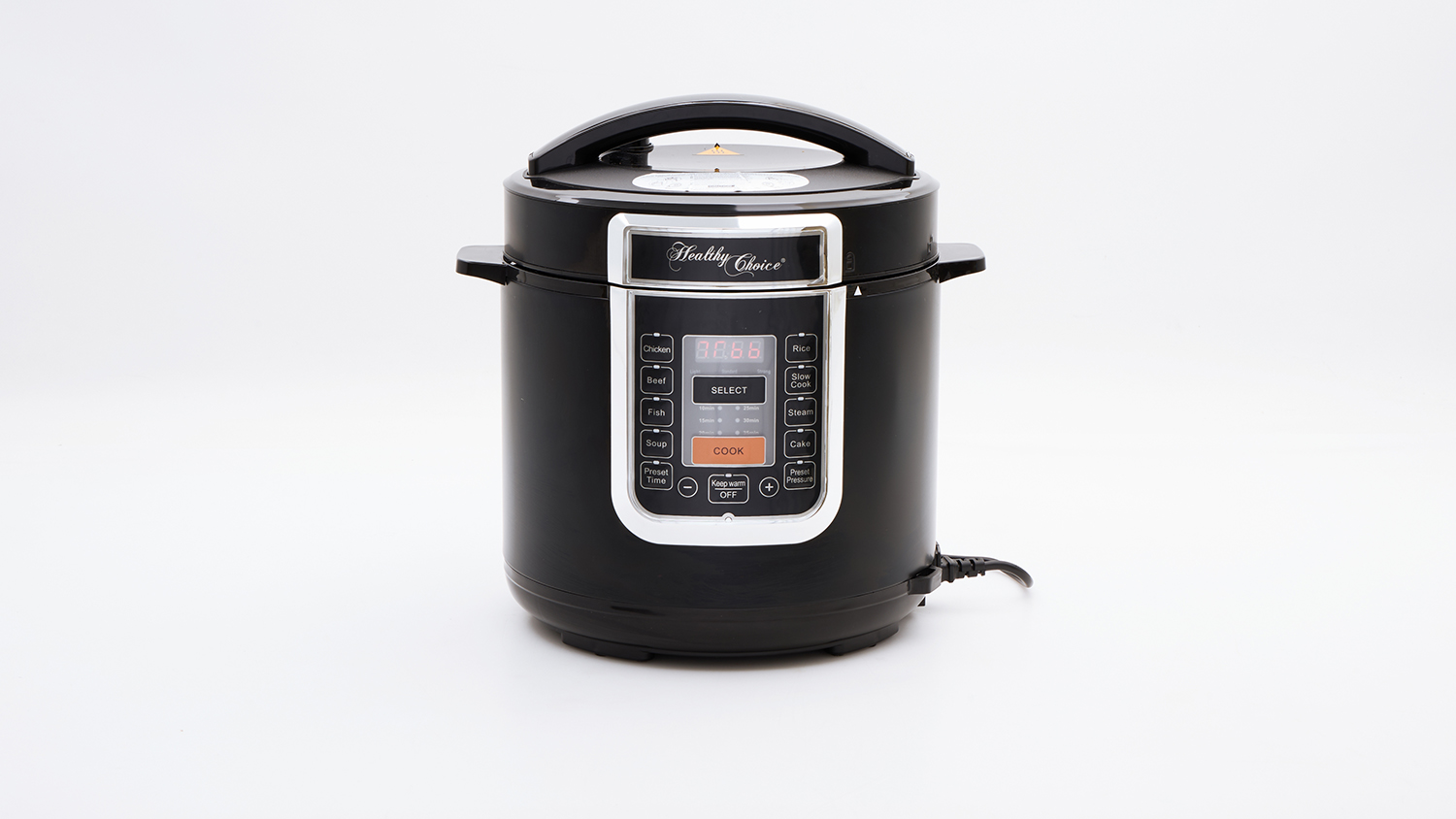 Healthy Choice 6L Ceramic Coated, PFAS Free Automatic Pressure Cooker PC710S