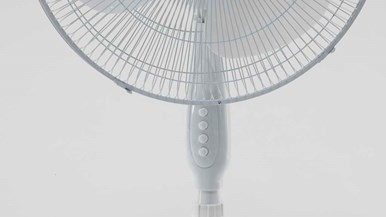 Heller 40cm Pedestal  Fan White PF40