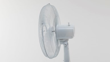 Heller 40cm Pedestal  Fan White PF40