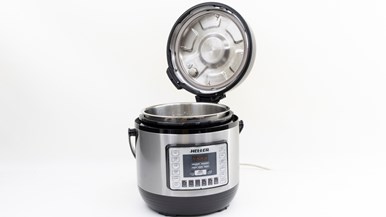 Heller HPC1000 6L Electric Digital Slow Pressure Cooker Stainless Steel