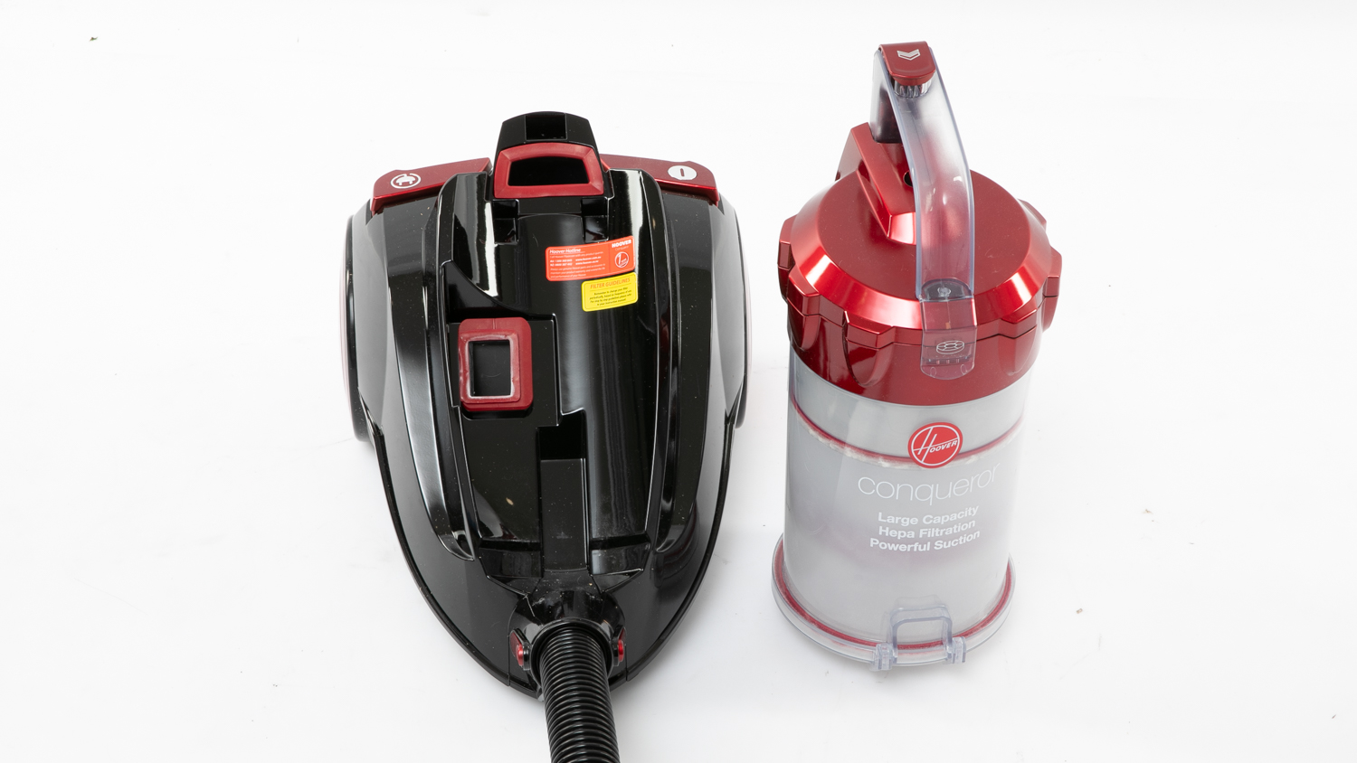 Hoover Conqueror Bagless Vacuum with HEPA Filtration Review Vacuum cleaner CHOICE