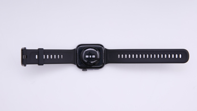 Huawei Watch Fit 4 Matt Black Aluminium Case (Black Fluoroelastomer Strap)