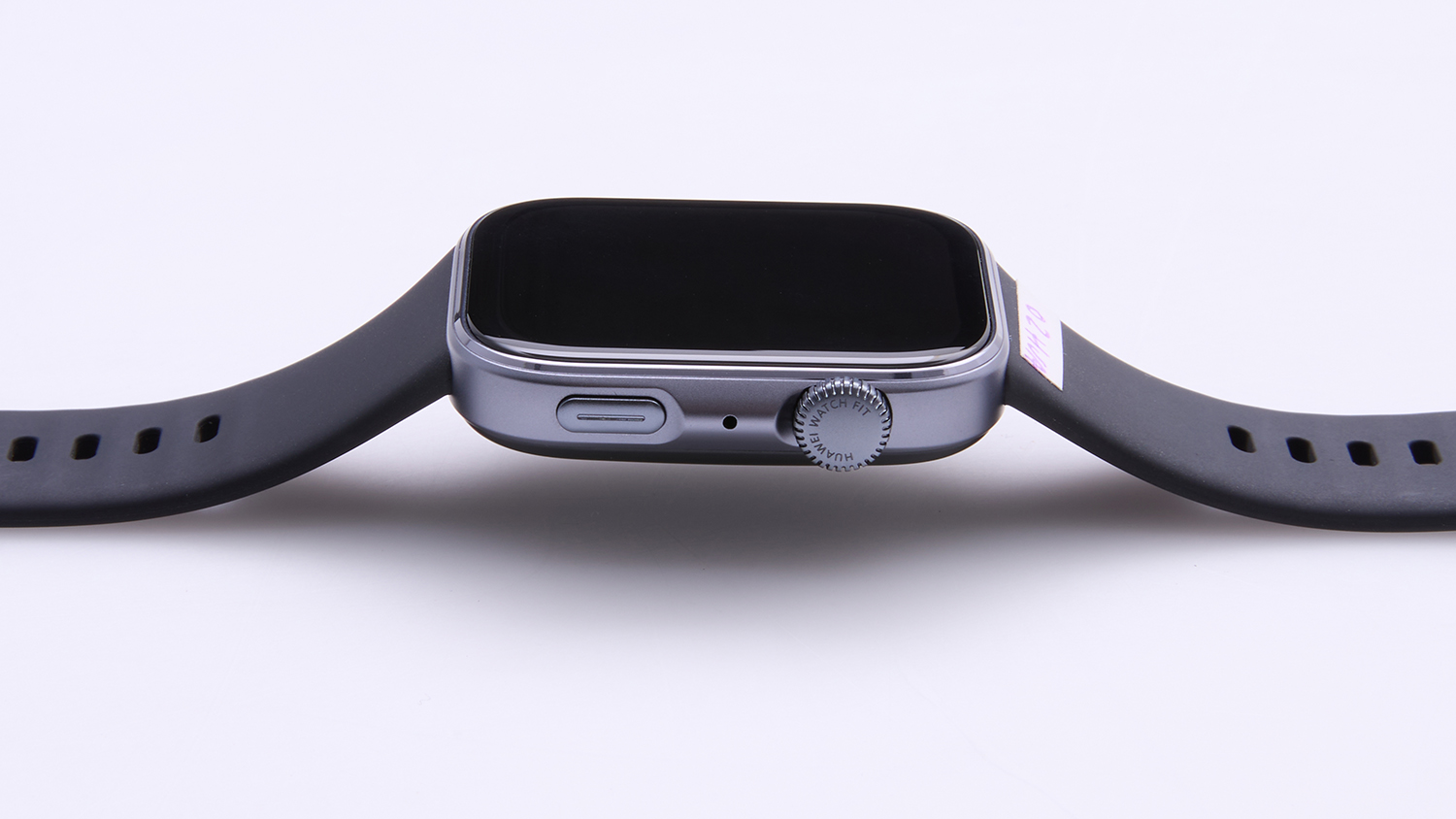 Huawei Watch Fit 4 Matt Black Aluminium Case (Black Fluoroelastomer Strap)