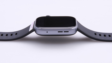 Huawei Watch Fit 4 Matt Black Aluminium Case (Black Fluoroelastomer Strap)