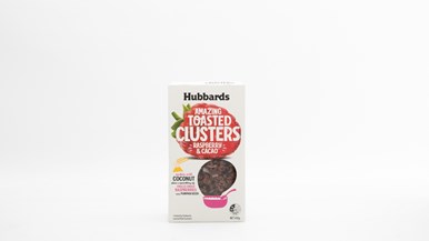 Hubbards Raspberry & Cacao Toasted Clusters