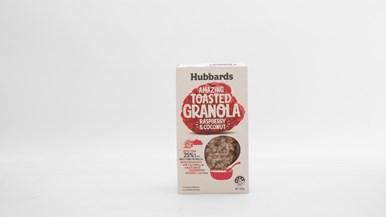 Hubbards Raspberry  & Coconut Toasted Granola