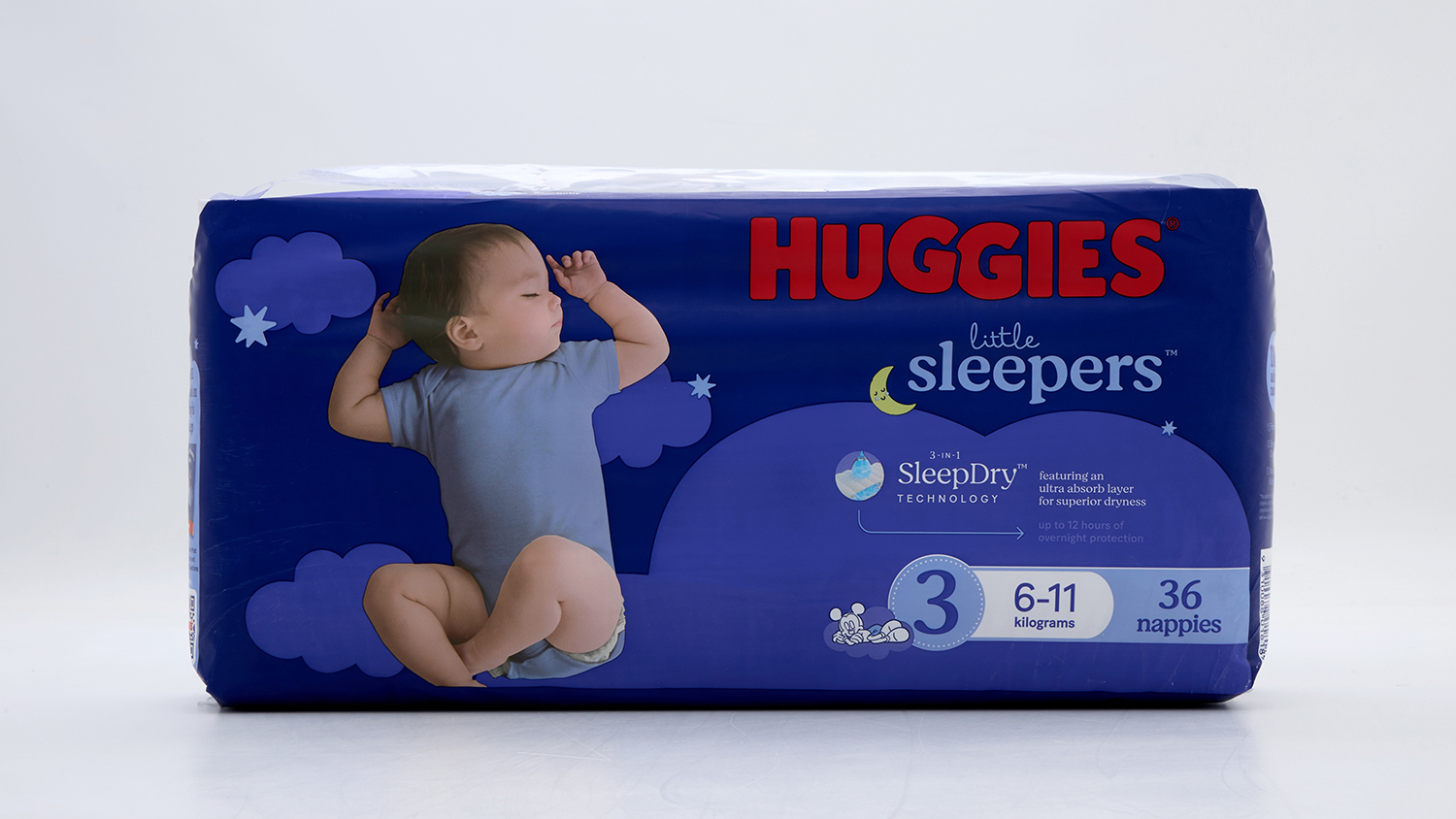 Huggies Little Sleepers size 3