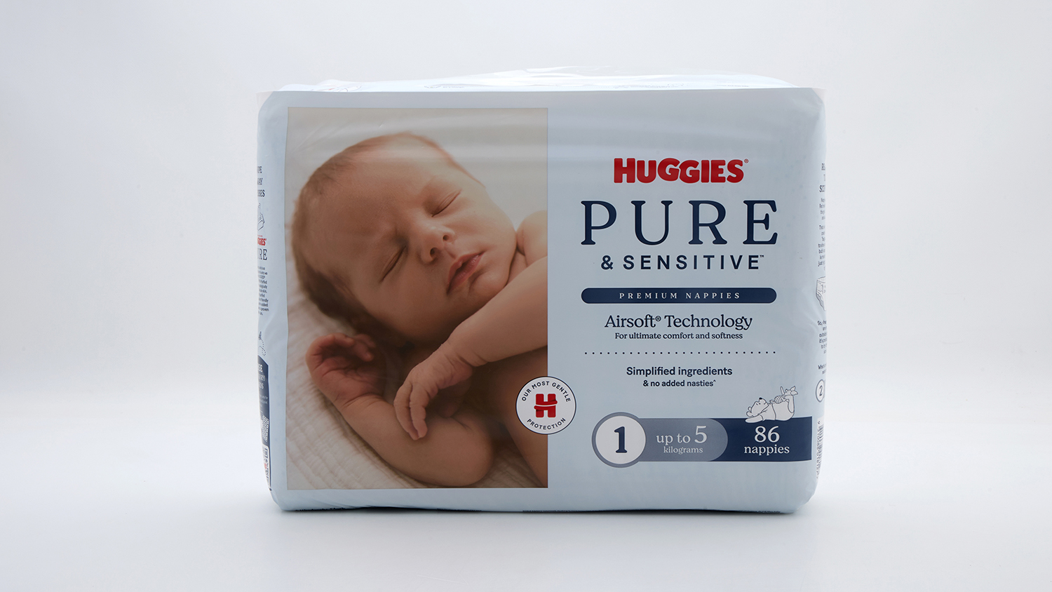 Huggies Pure & Sensitive size 1