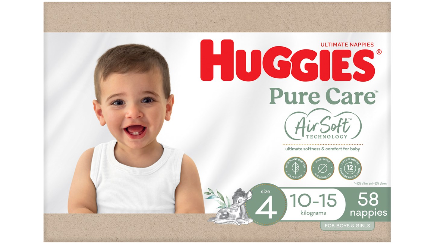 Huggies Ultimate Nappies Pure Care Size 4 Review Disposable nappy CHOICE