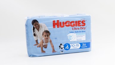 Huggies Ultra Dry Nappies for Boys Size 4