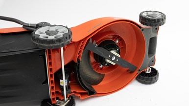 Husqvarna LC347iVX with BiL200 and QC500