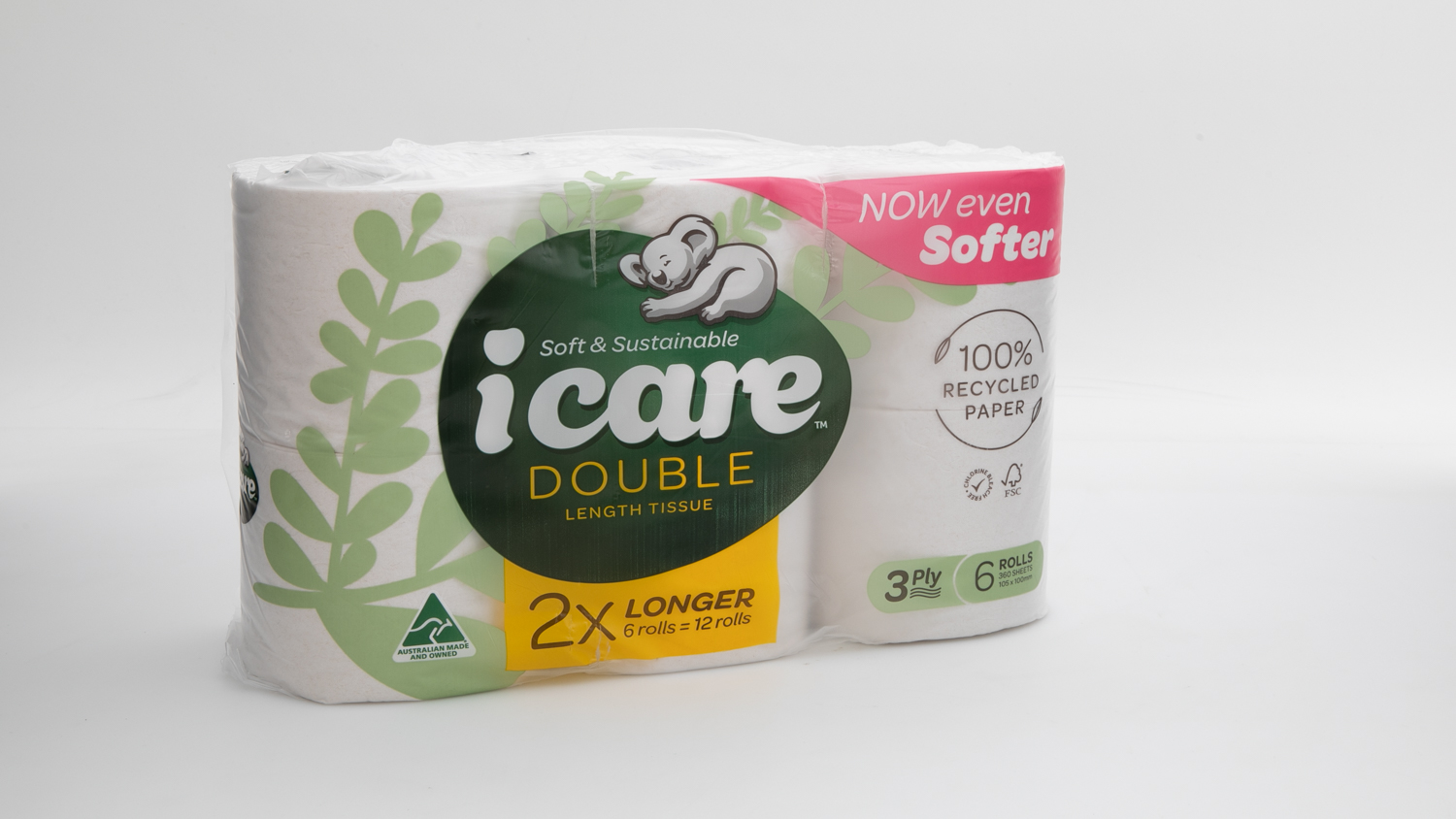 icare Double Length Tissue 3 ply Review Toilet paper CHOICE