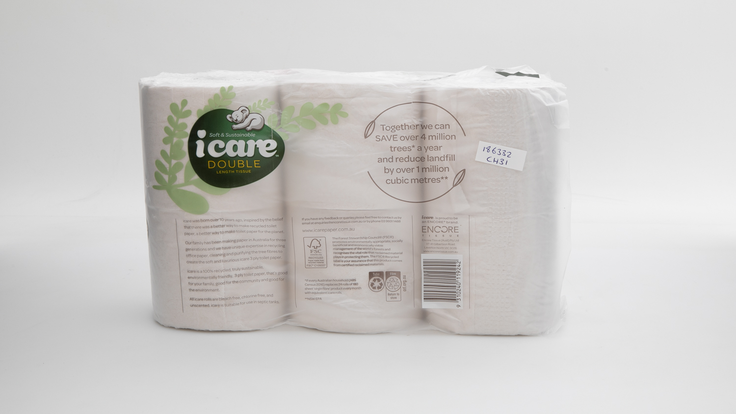 icare Tissue 3 ply Review Toilet paper CHOICE