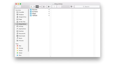 iCloud Drive Online storage