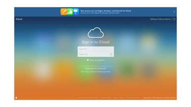 iCloud Drive online storage