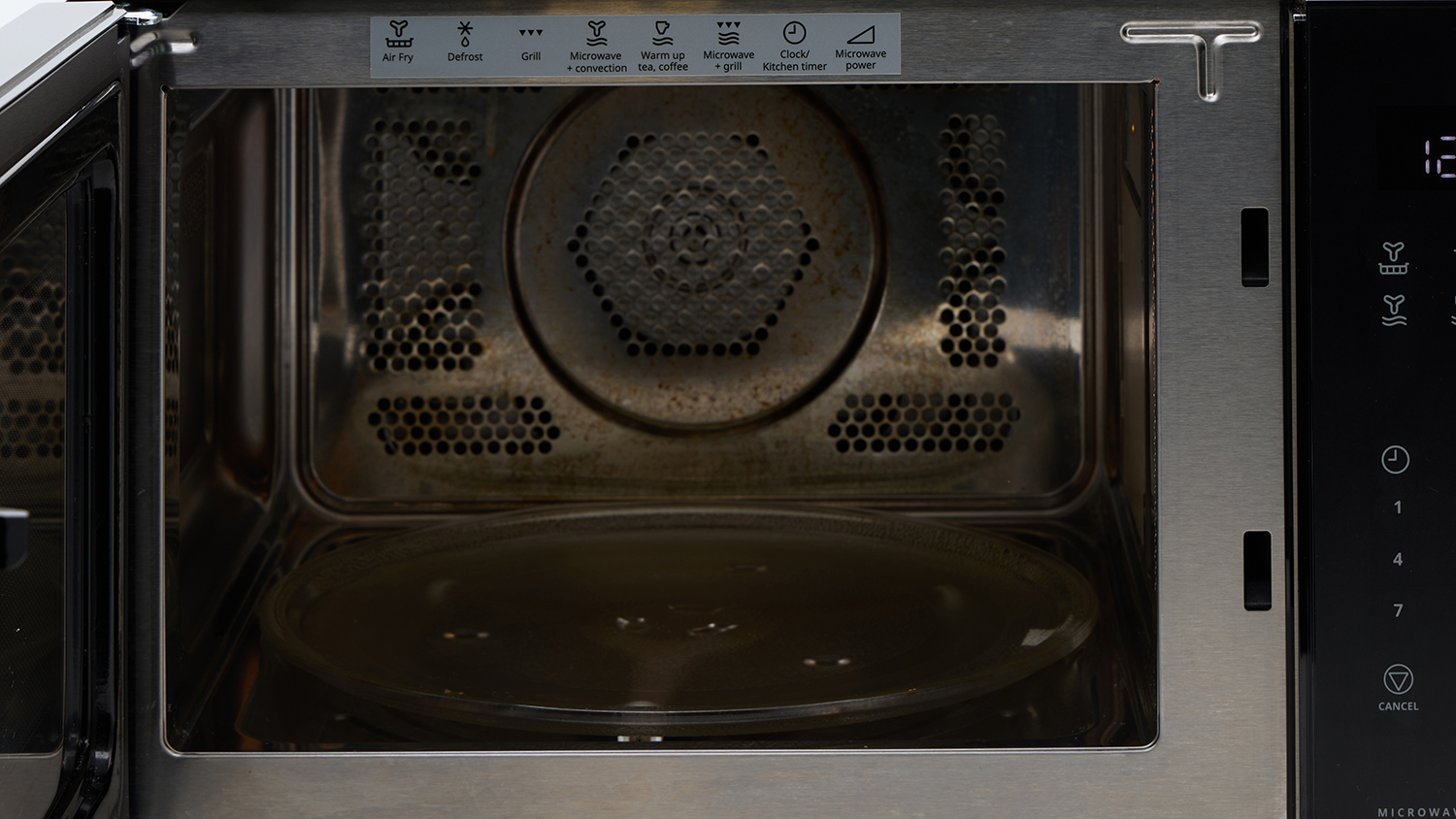 Ikea Gatebo Microwave oven, air fry function IKEA 500/black 206.035.04