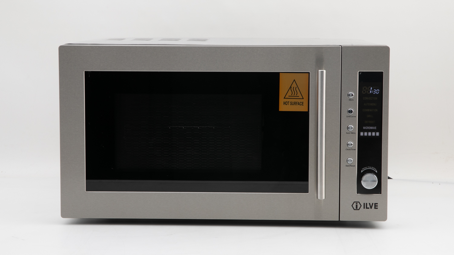 Ilve Freestanding Convection Microwave Oven 900W IVFSCM34X carousel image