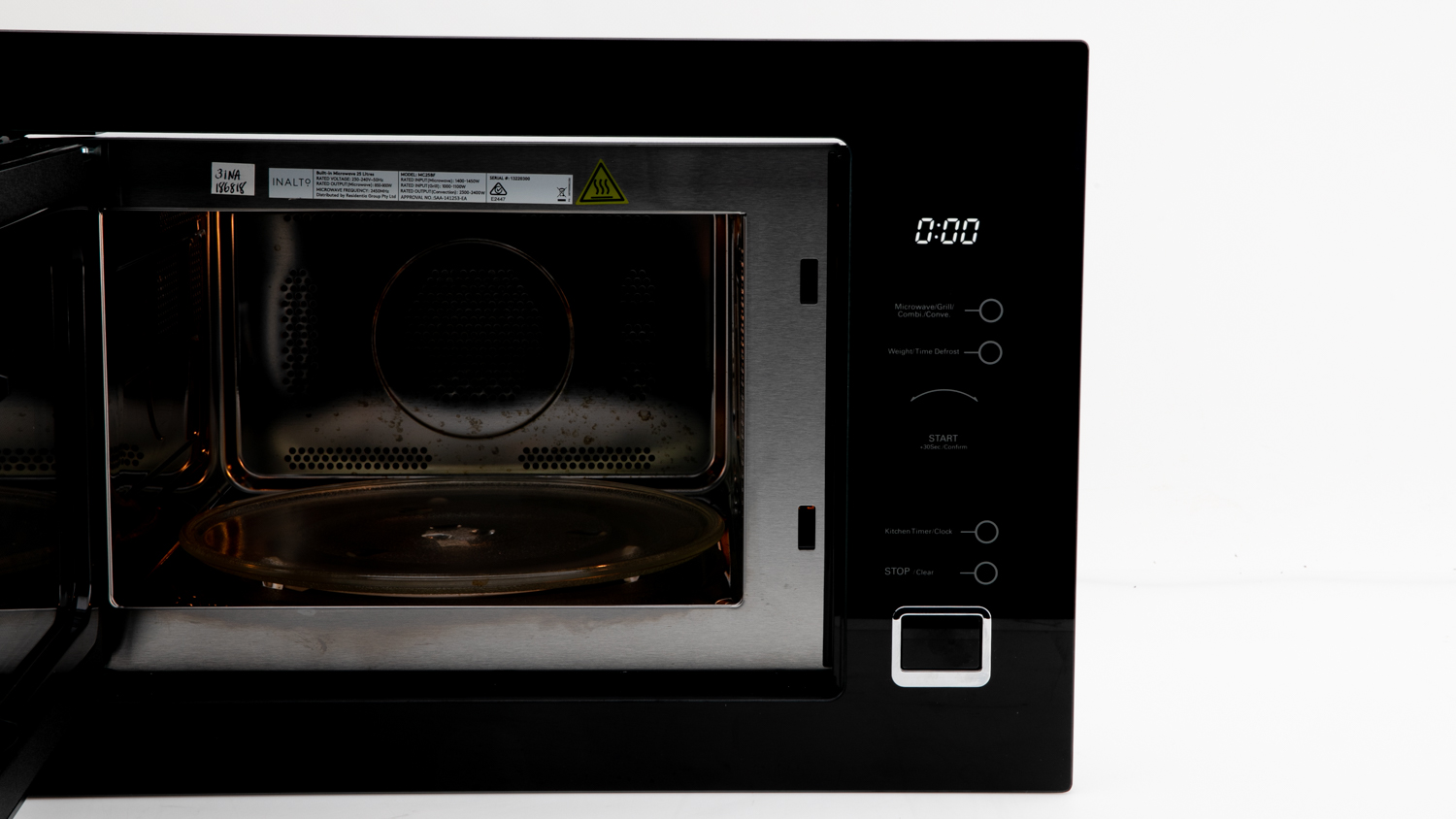 Inalto MC25BF 25L Convection Built-in Microwave Oven 900W