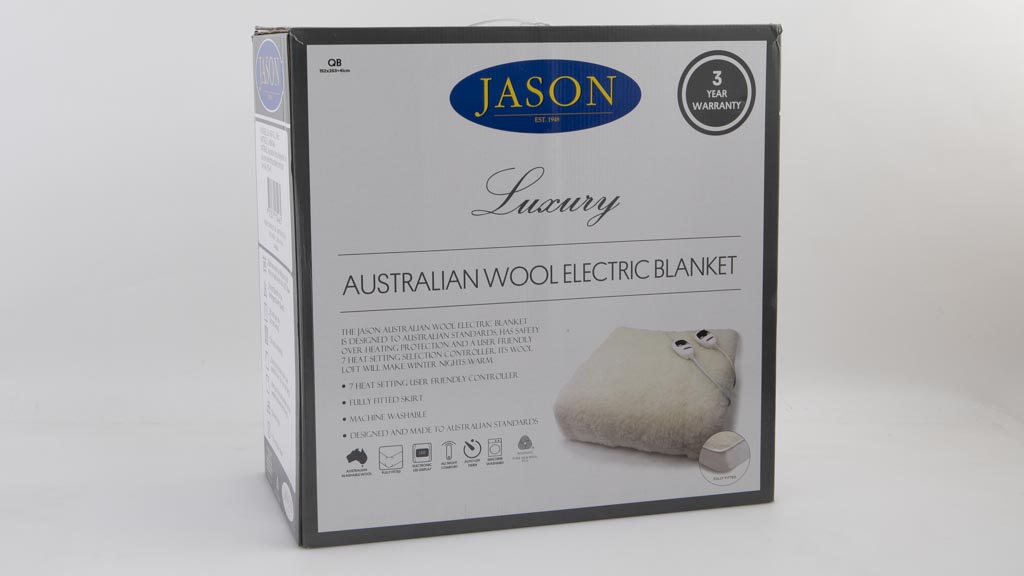 Jason Luxury Australian Wool Electric Blanket TDK203x152-2XC / WOFTW2C-PS5-H/1 carousel image