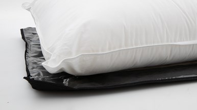 Jaspa Black All Seasons Australian Wool Blend Pillow