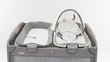 Joie Excursion Change u0026 Rock Travel Cot P1402EASTY600