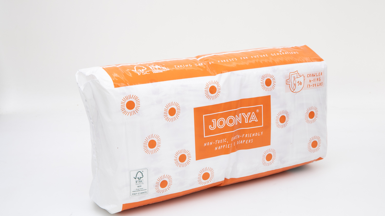 Joonya Non-toxic, Earth-friendly Nappies/Diapers Crawler