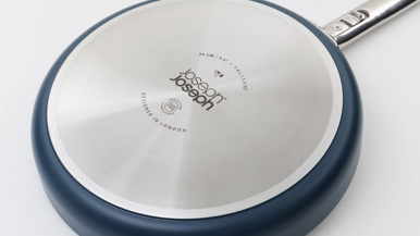 Joseph Joseph Space Folding Handle Ceramic Non-stick 24cm Blue Frying Pan