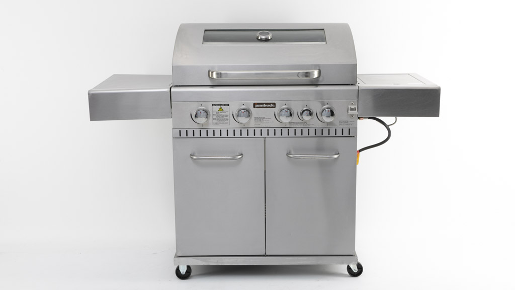 Jumbuck 4 Burner Hooded Comet Plus BBQ with Side Burner I/N 0036336