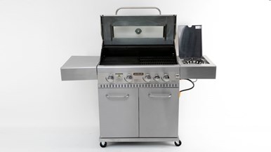 Jumbuck 4 Burner Hooded Comet Plus BBQ with Side Burner I/N: 0036336