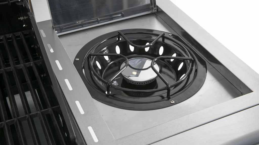 Jumbuck 4 Burner Hooded Comet Plus BBQ with Side Burner I/N 0036336