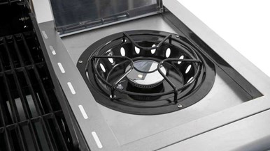 Jumbuck 4 Burner Hooded Comet Plus BBQ with Side Burner I/N: 0036336