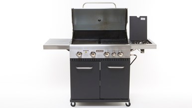 Jumbuck 4 Burner Hooded Stardom BBQ with side burner