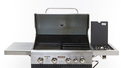 Jumbuck 4 Burner Hooded Stardom BBQ with side burner