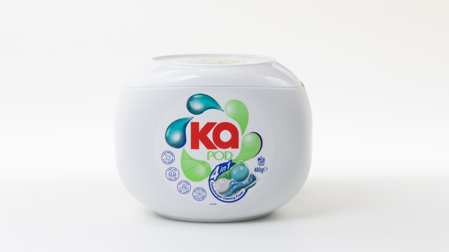 Ka Pod 4 in 1 Turbocharged Cleaning Power Top Loader