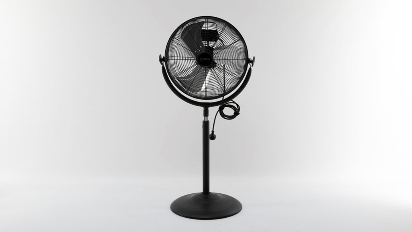 Dimplex 40cm High Velocity Pedestal Fan DCPF40MBK Review Pedestal and