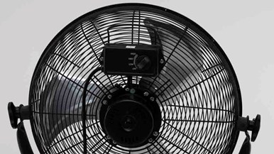 Kambrook 40cm High Velocity Pedestal Fan KFA423