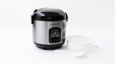 Kambrook 5 cup rice master rice cooker u0026 steamer KRC405BSS