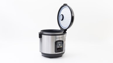 Kambrook 5 cup rice master rice cooker u0026 steamer KRC405BSS