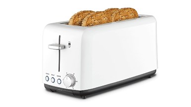 Kambrook A Perfect Fit 4 Slice Toaster KTA140WHT