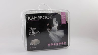 Kambrook Dream Master Double Queen Fitted Fleecy Heated Blanket KEB535WHT