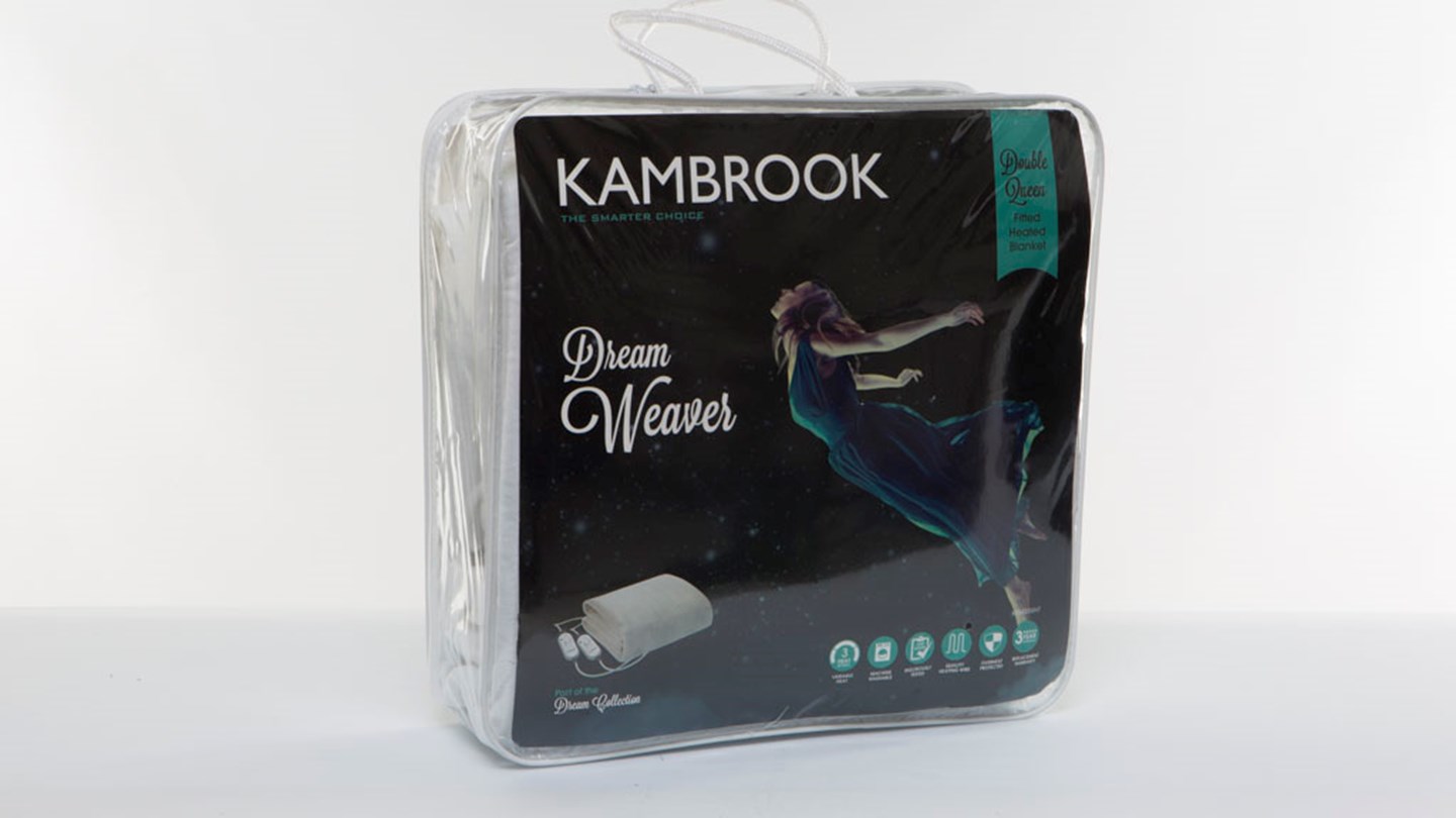 Kambrook Dream Weaver KEB435WHT Review Electric blanket CHOICE