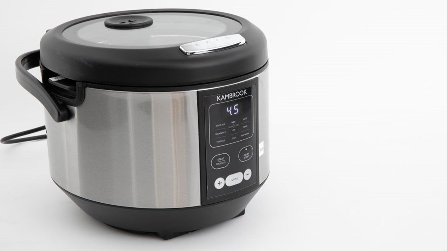 Kambrook Health Steam PLUS Multi Cooker KMC655BSS Review Slow cooker