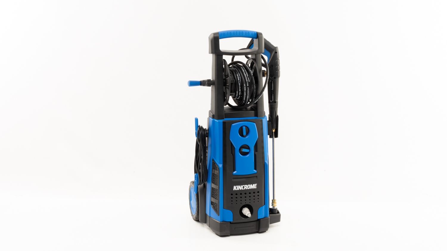 Kincrome 2400W 2800PSI 10m Anti-Kink Hose & Reel Electric High-Pressure Washer