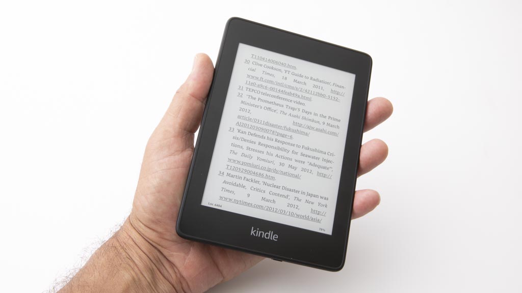 Kindle Paperwhite waterproof
